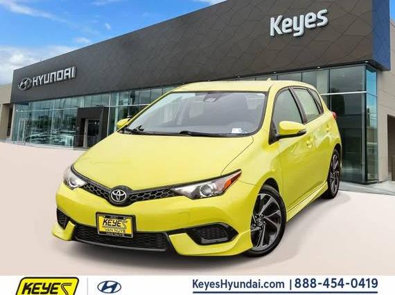 TOYOTA COROLLA IM 2018 JTNKARJE1JJ554658 image